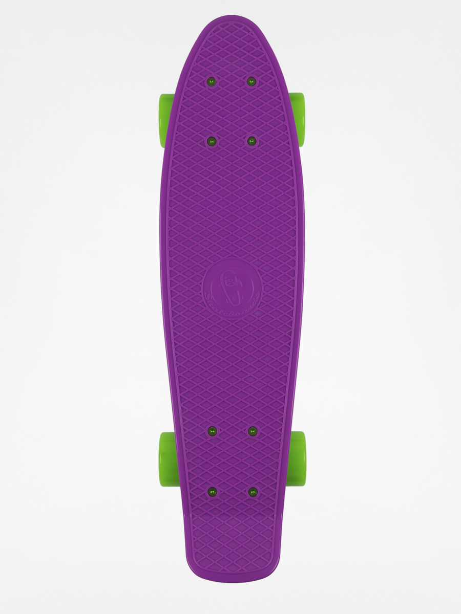 Deskorolka cruiser Fish Skateboards 02 (purple/white/green)