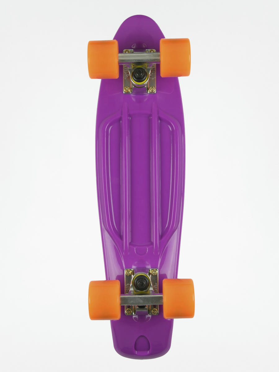 Deskorolka cruiser Fish Skateboards 01 (purple/silver/orange)