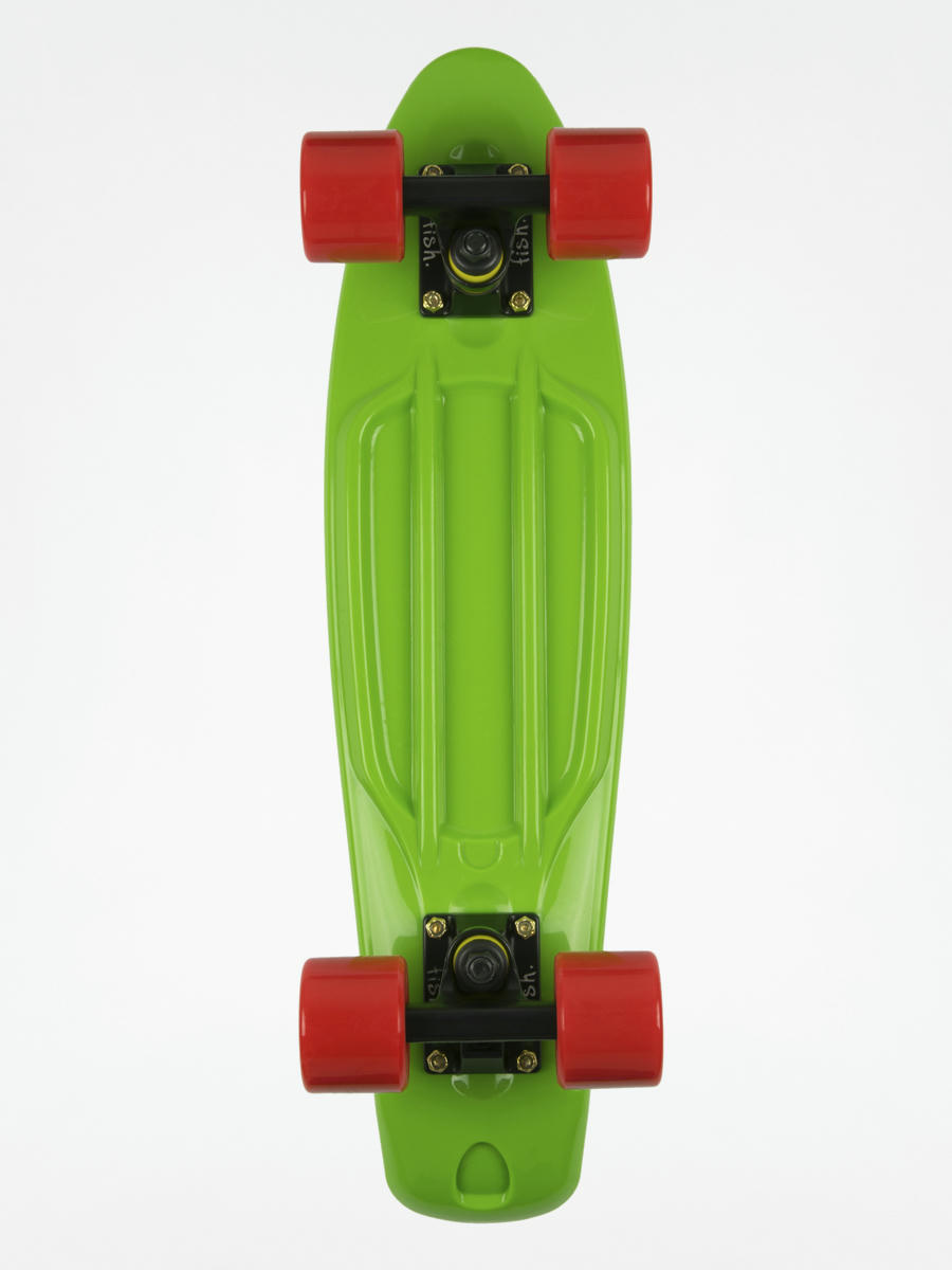 Deskorolka cruiser Fish Skateboards 02 (green/black/red)