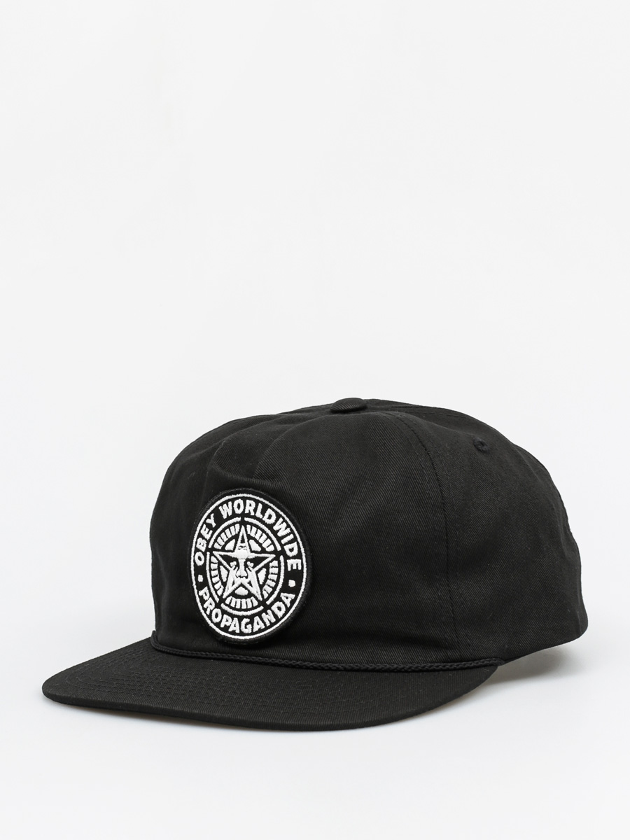 Czapka z daszkiem OBEY Coop Snapback ZD (black)