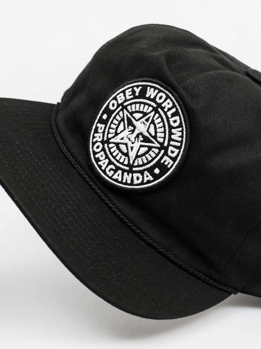 Czapka z daszkiem OBEY Coop Snapback ZD (black)