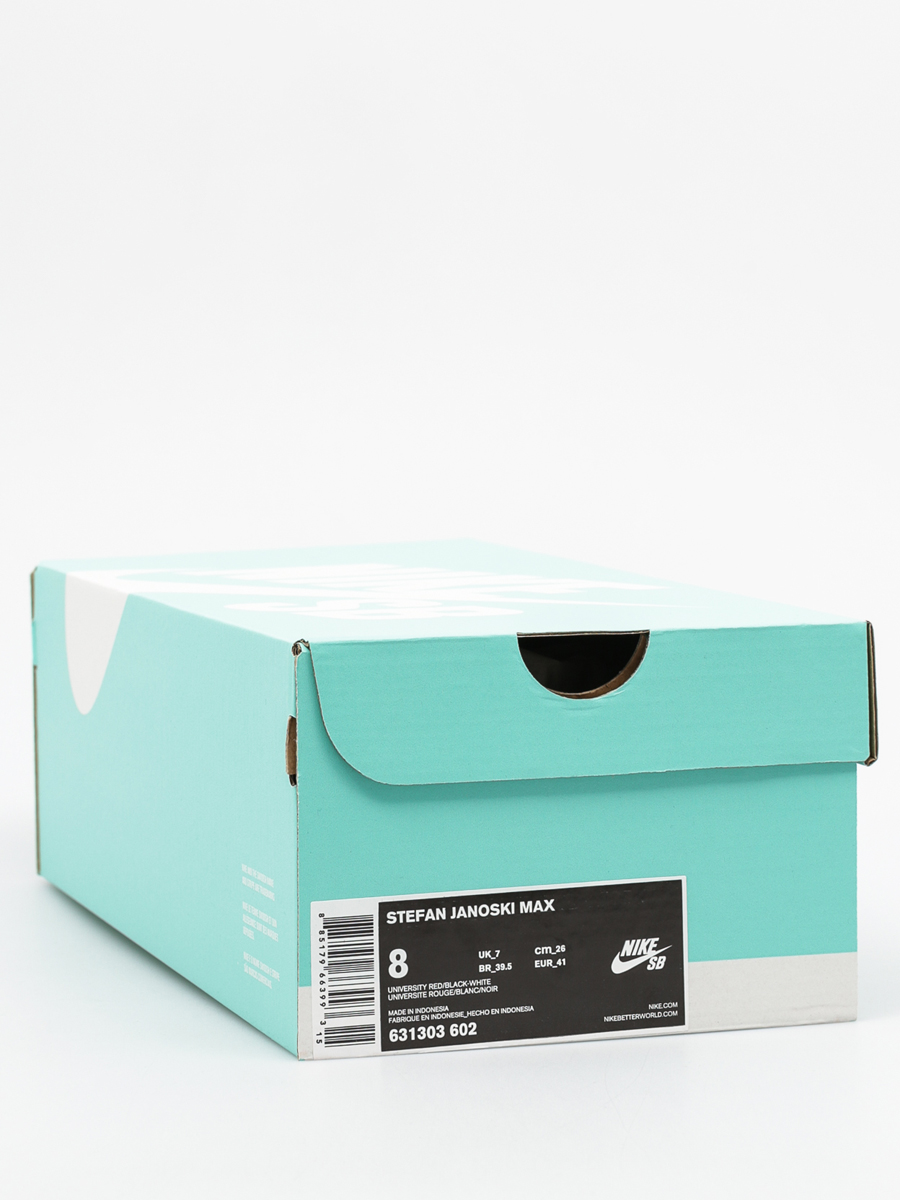 Buty Nike Stefan Janoski Max (university red/black white)