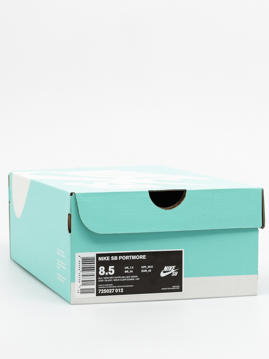 Buty Nike SB Sb Portmore (blk/mdm gry white gm lght brwn)