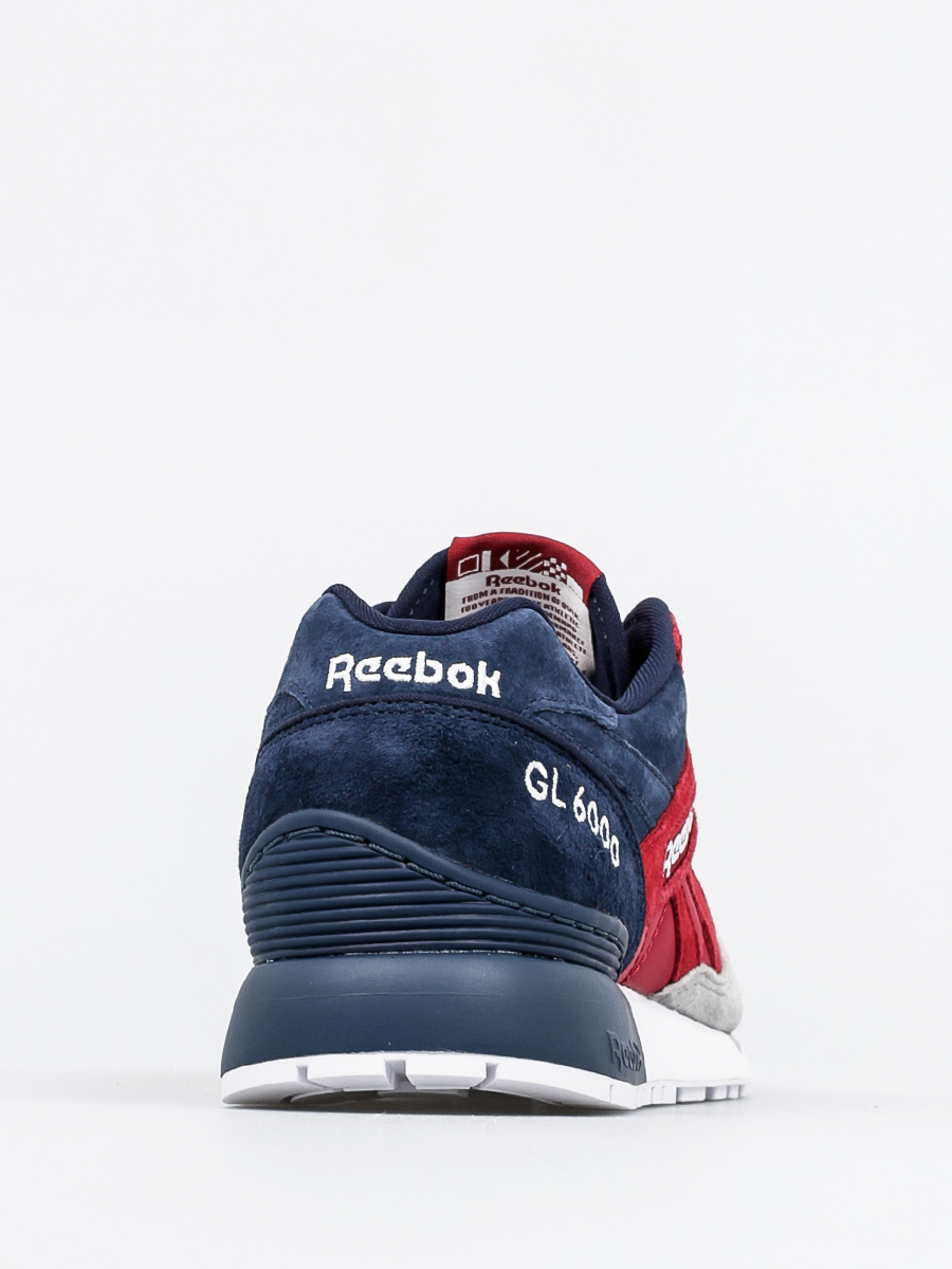 Buty Reebok GL 6000 SNE (cranberry red/tin grey)