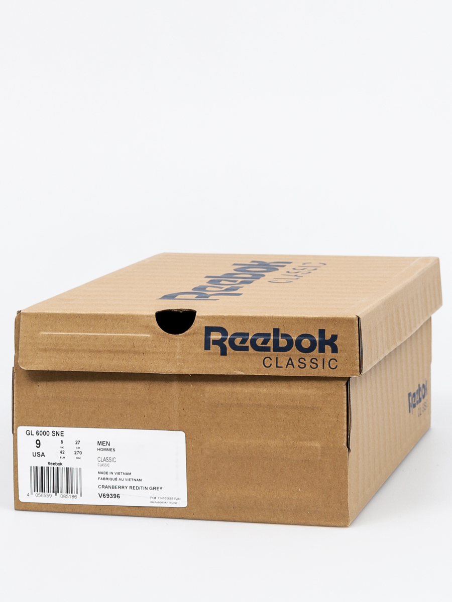 Buty Reebok GL 6000 SNE (cranberry red/tin grey)
