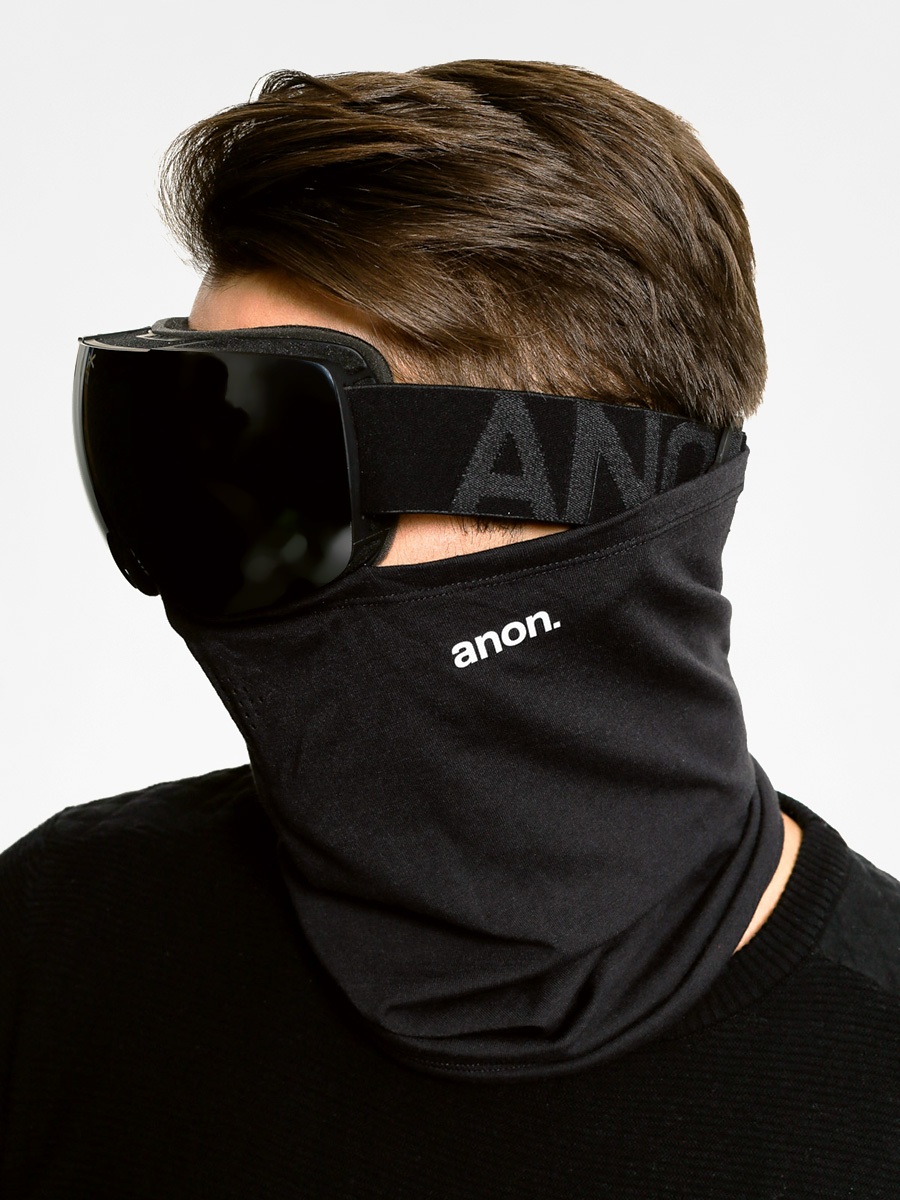 Gogle Anon MIG MFI + ocieplacz (smoke/dark smoke)