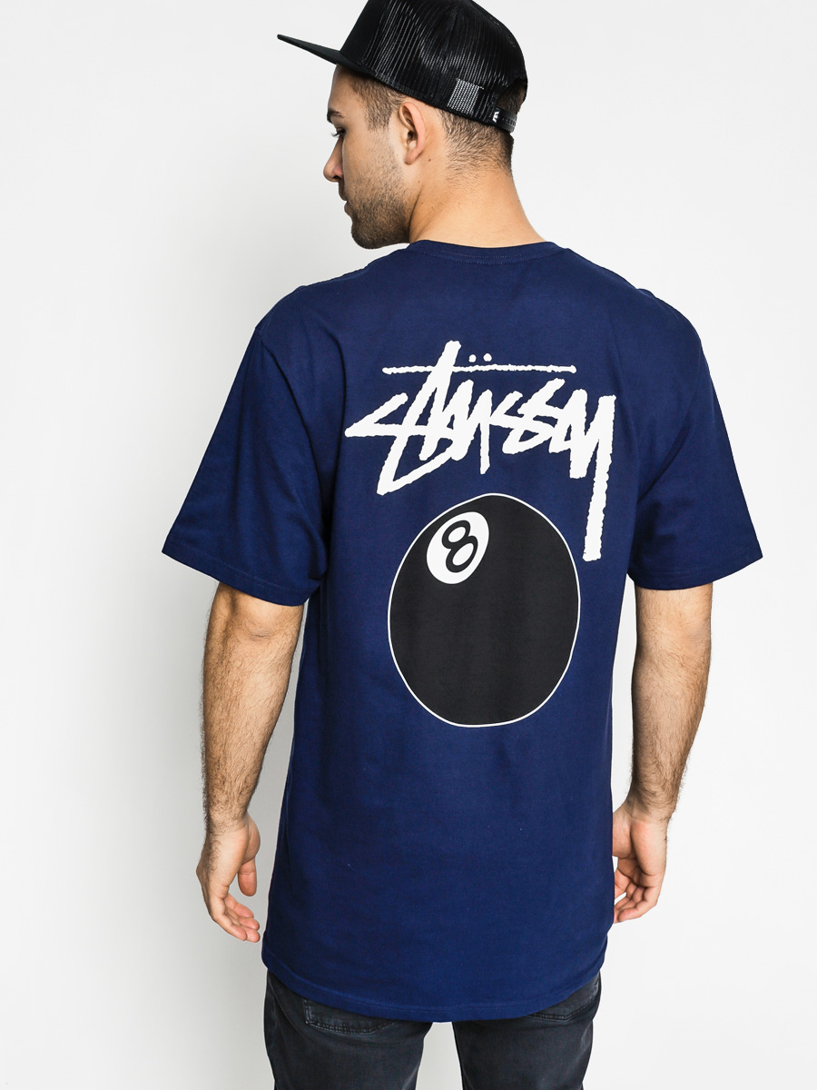 T-shirt Stussy 8 Ball (navy)