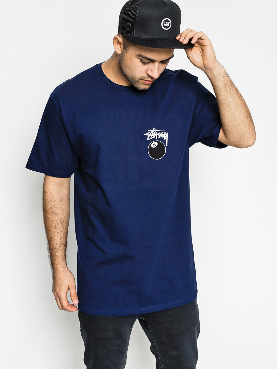 T-shirt Stussy 8 Ball (navy)