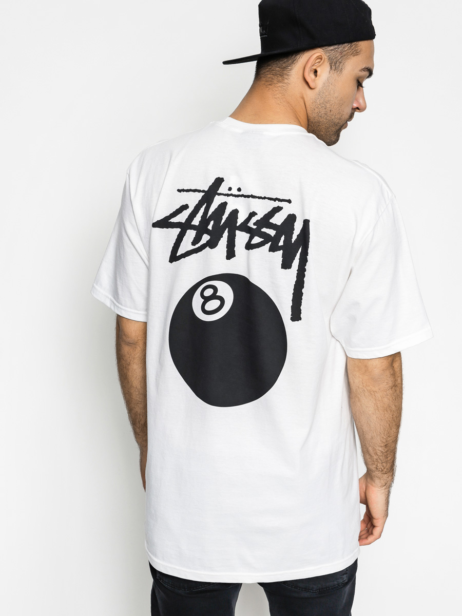 T-shirt Stussy 8 Ball (white)