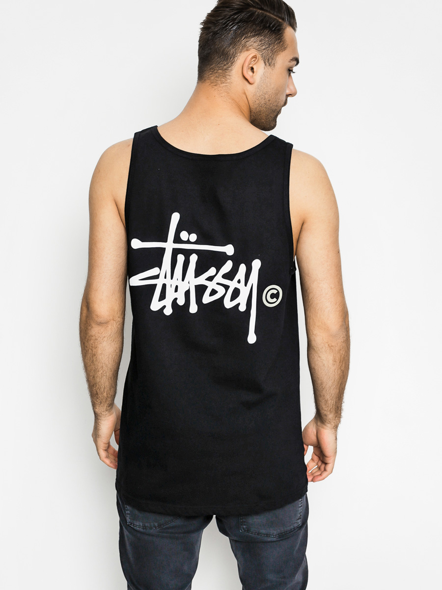 Koszulka Stussy Basic Logo Tank (black)