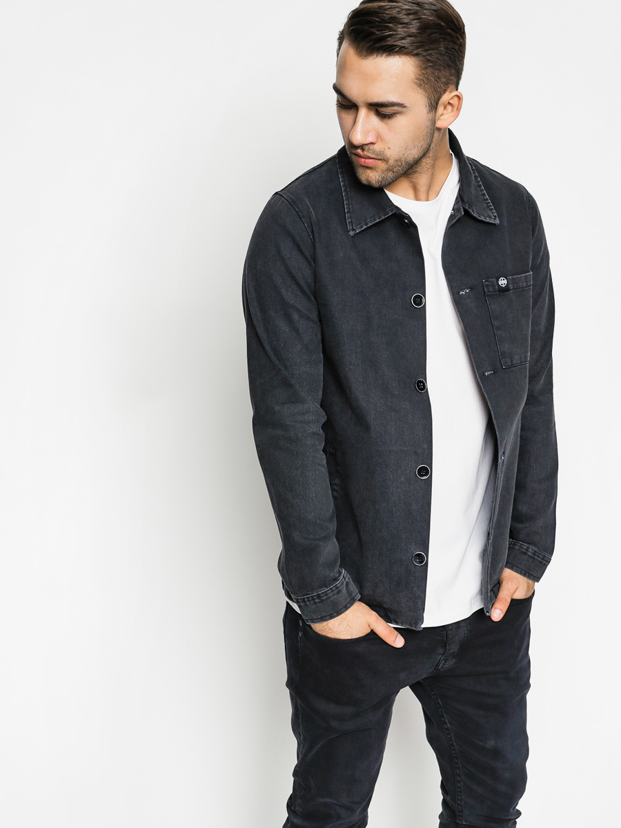 Kurtka The Hive Overshirt Jeans (graphite)