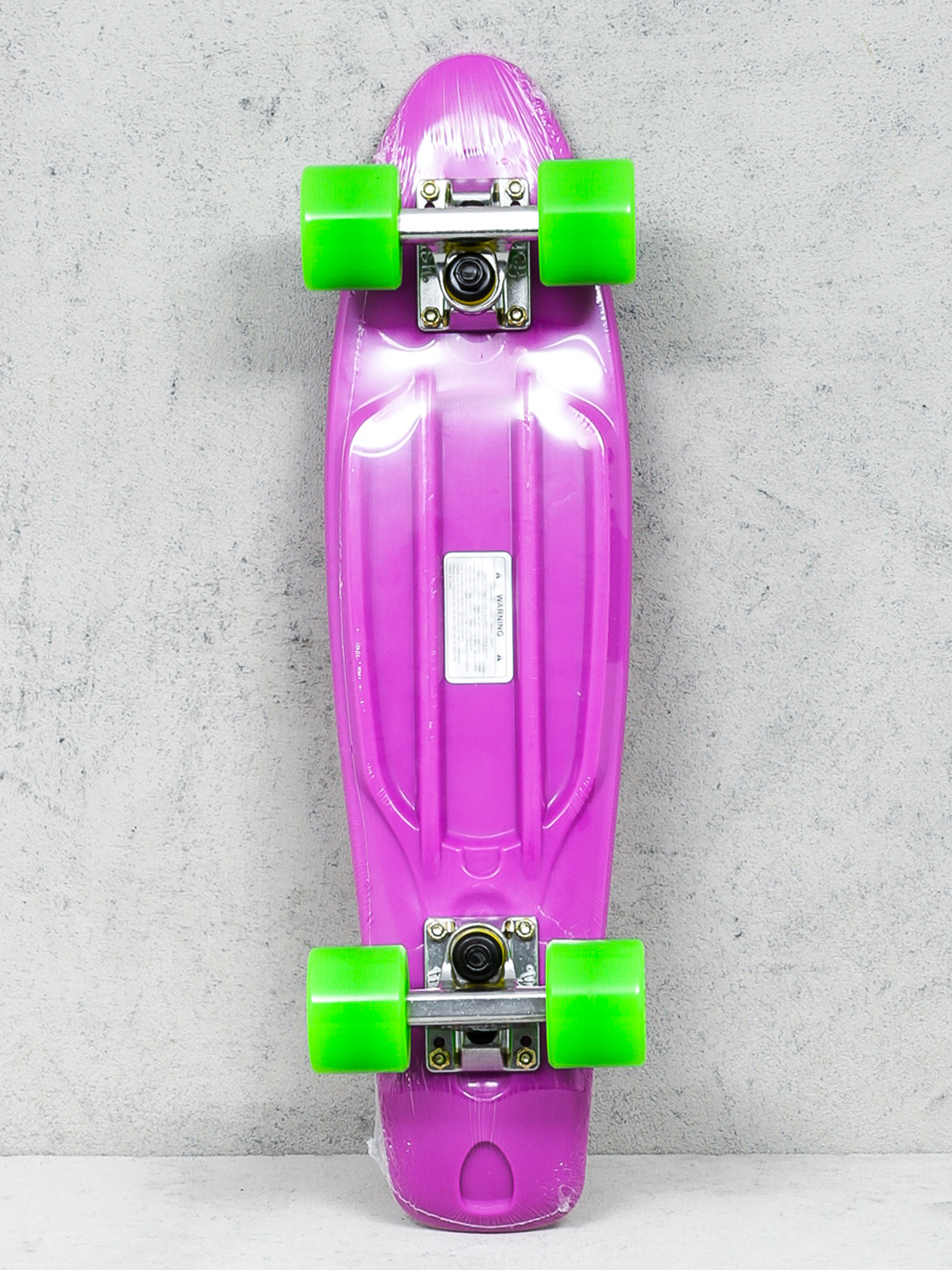 Deskorolka cruiser Fish Skateboards 01 (purple/silver/green)
