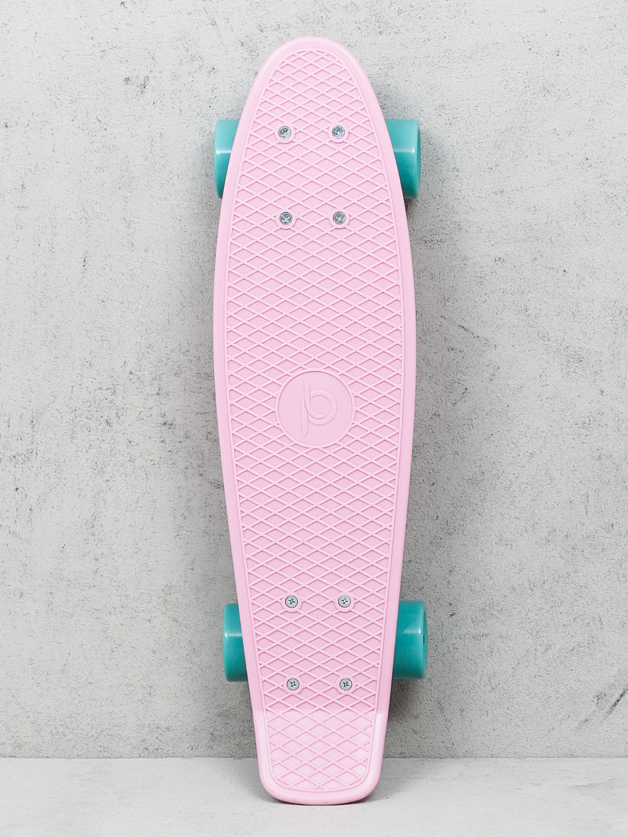 Deskorolka cruiser Playlife Vinyl (pink/cream blue)