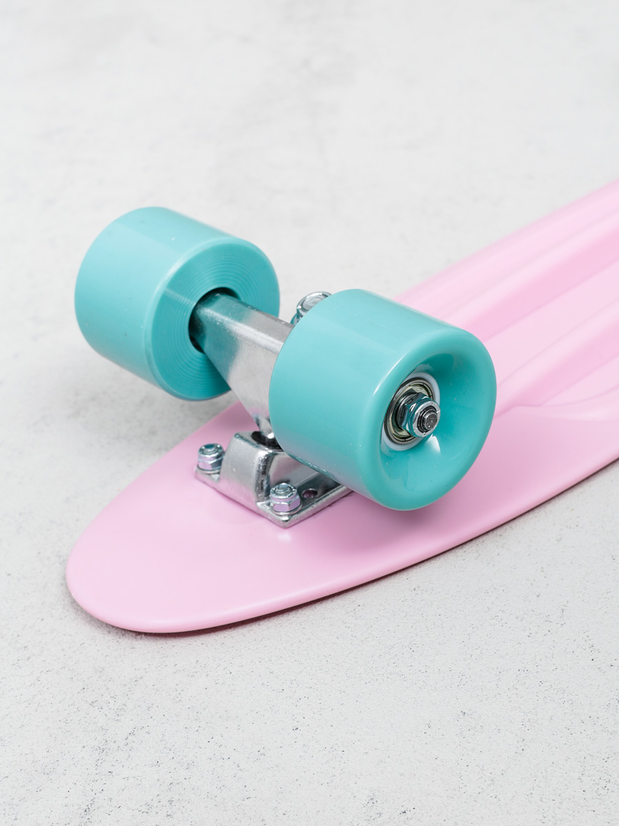 Deskorolka cruiser Playlife Vinyl (pink/cream blue)
