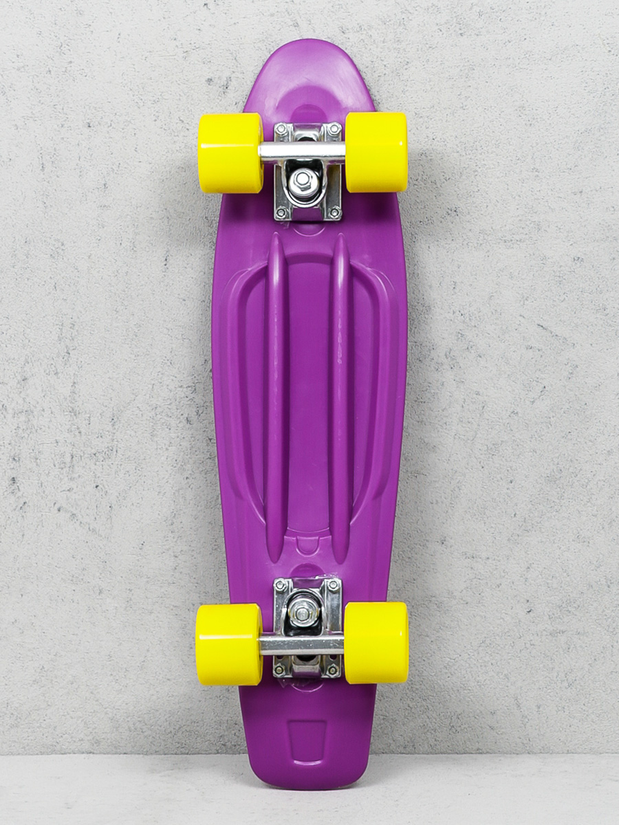 Deskorolka cruiser Playlife Vinyl (purple/yellow)