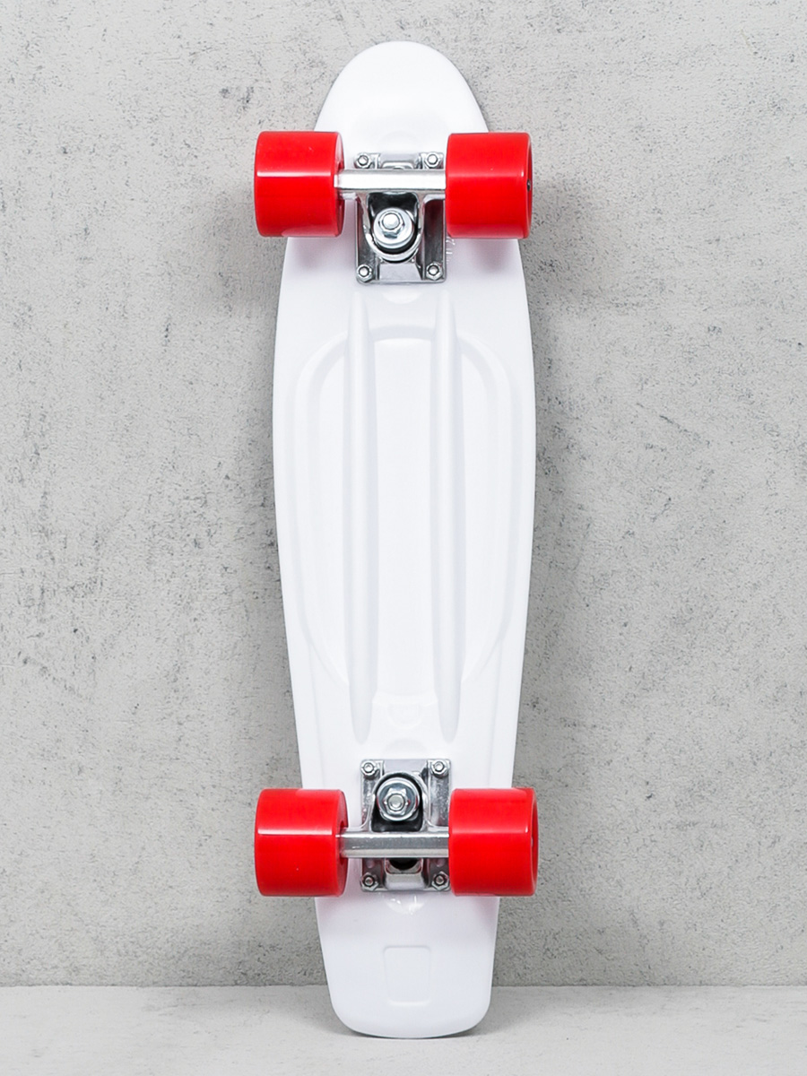 Deskorolka cruiser Playlife Vinyl (white/red)