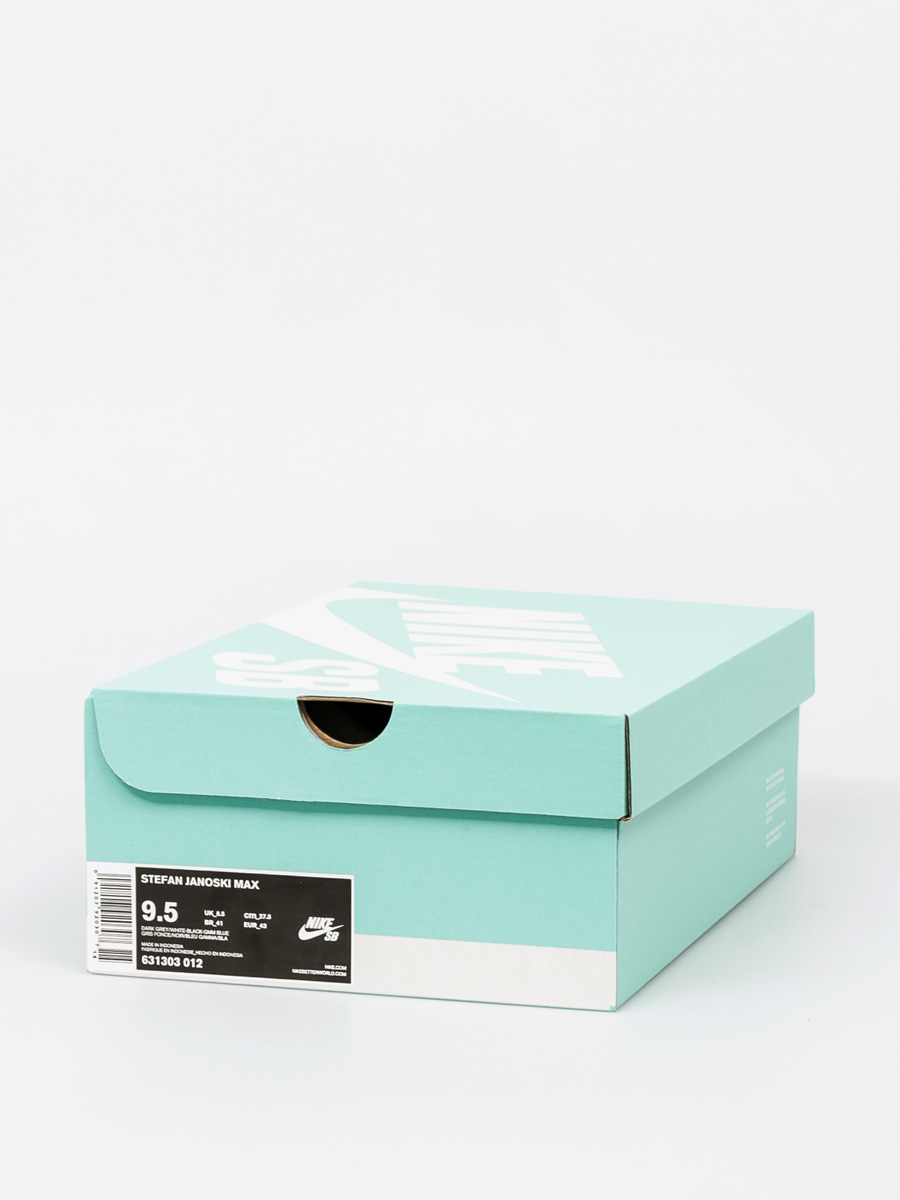 Buty Nike SB Stefan Janoski Max (dark grey/white black gmm blue)