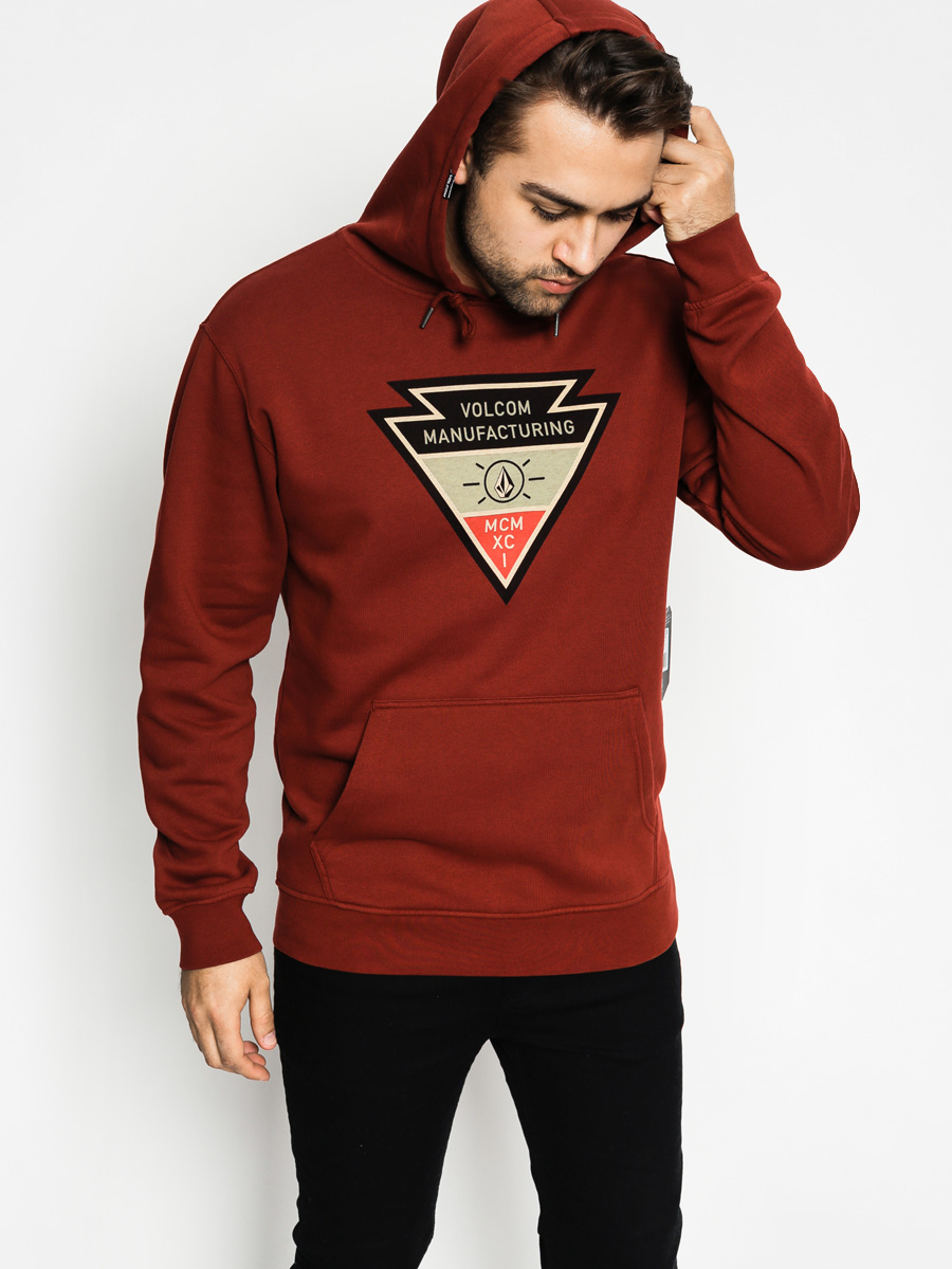 Bluza z kapturem Volcom Liquify HD (por)