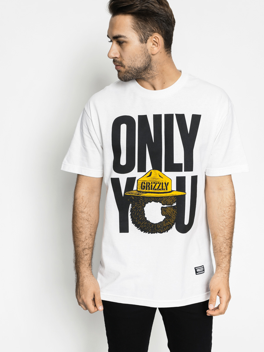 T-shirt Grizzly Griptape Only You (white)