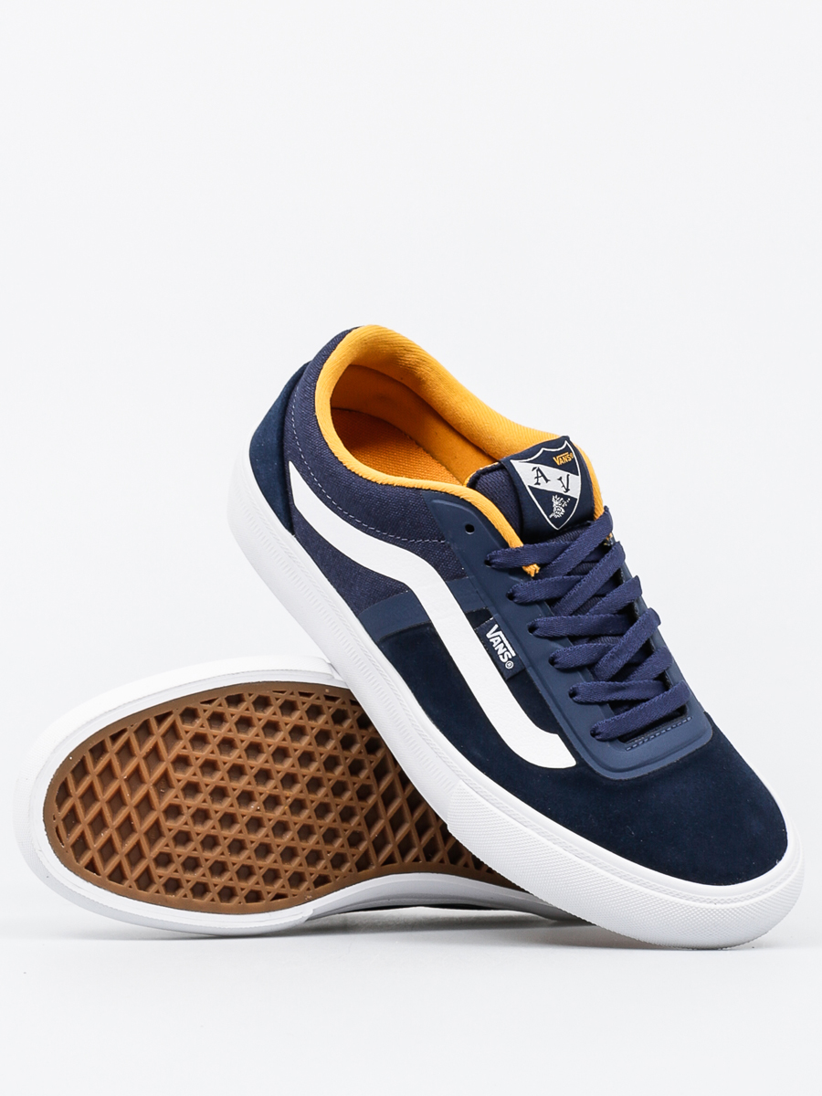 vans slip on pro dress blue