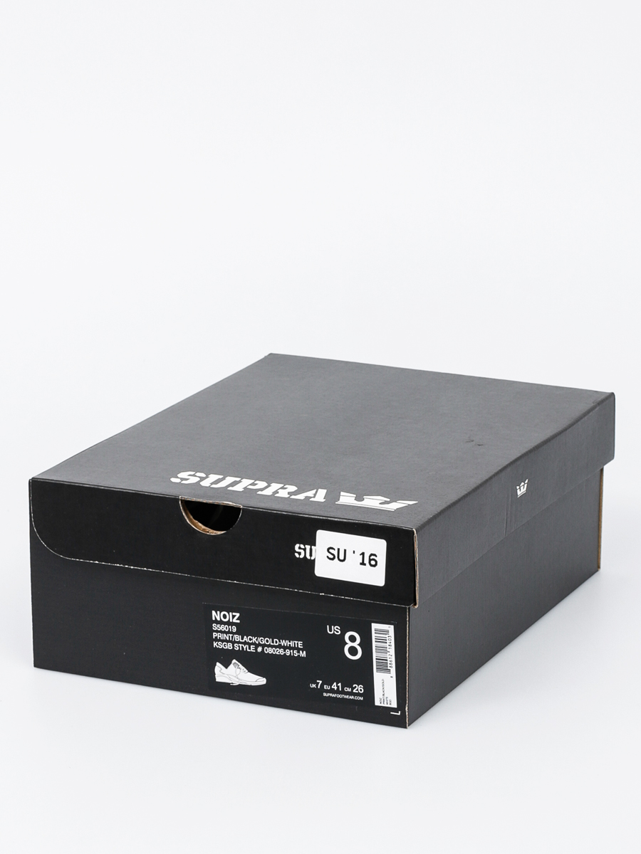 Buty Supra Noiz (print/black/gold white)