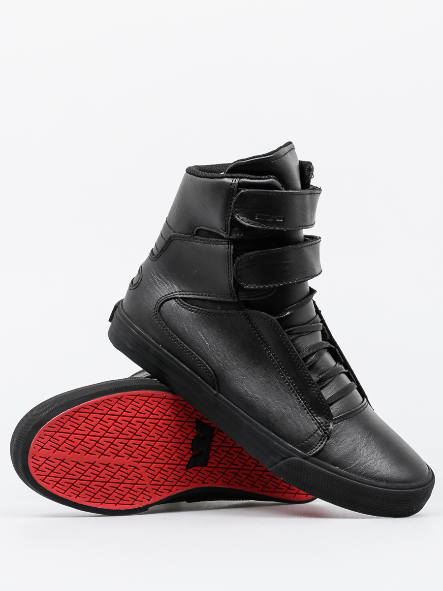 Buty Supra Society II (black/black red)