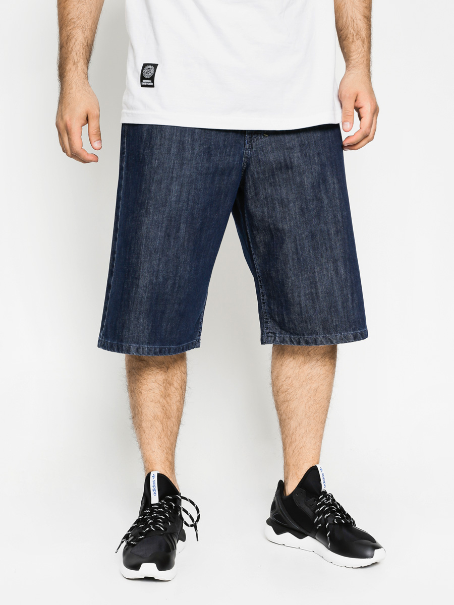 Szorty MassDnm Battle Baggy Fit (dark rinse)
