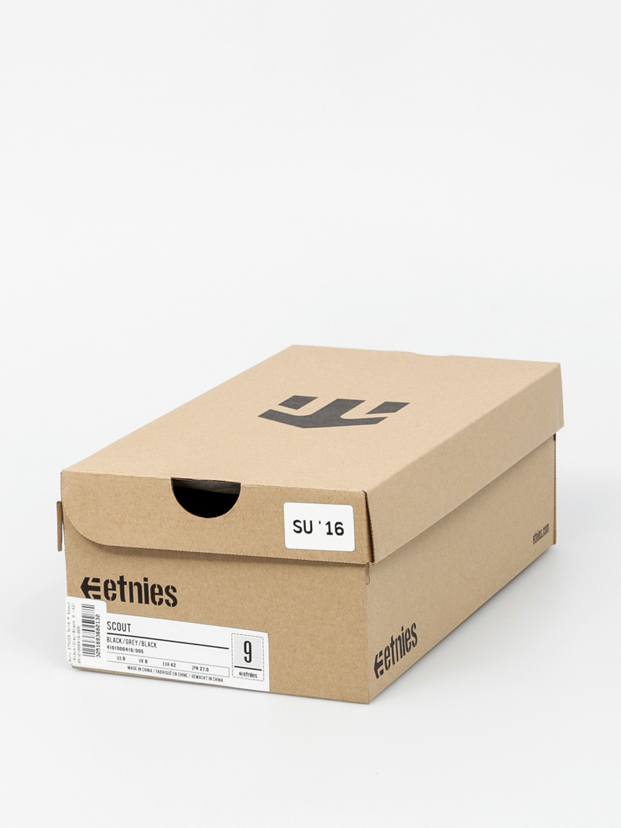 Buty Etnies Scout (black/grey/black)
