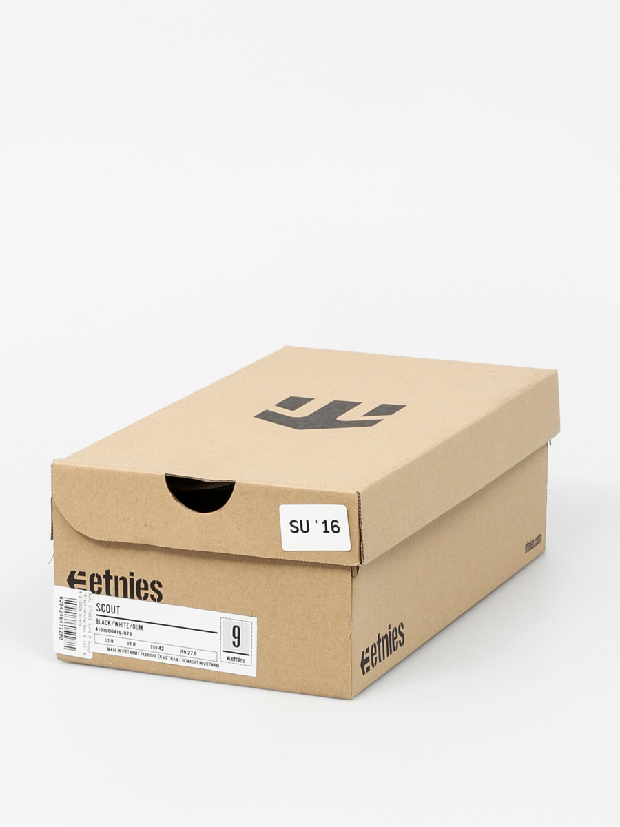 Buty Etnies Scout (black/white/gum)