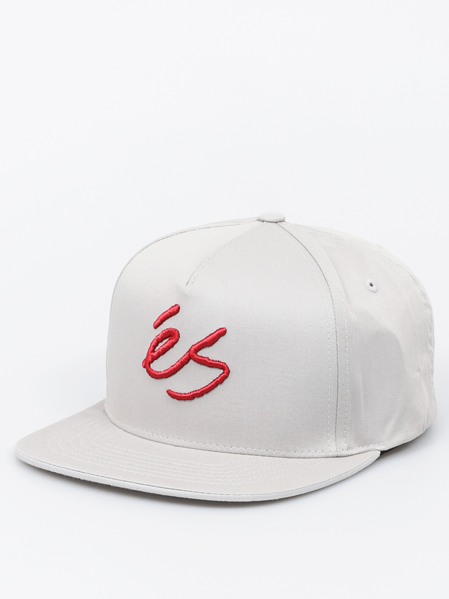 Czapka z daszkiem eS Script Snap ZD (grey)
