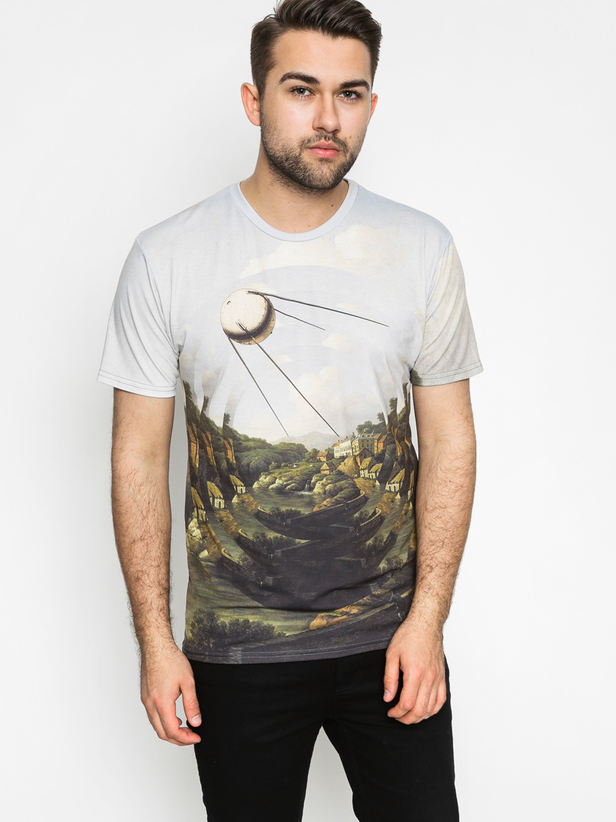 T-shirt Mr. Gugu Sputnik City (light blue/green)