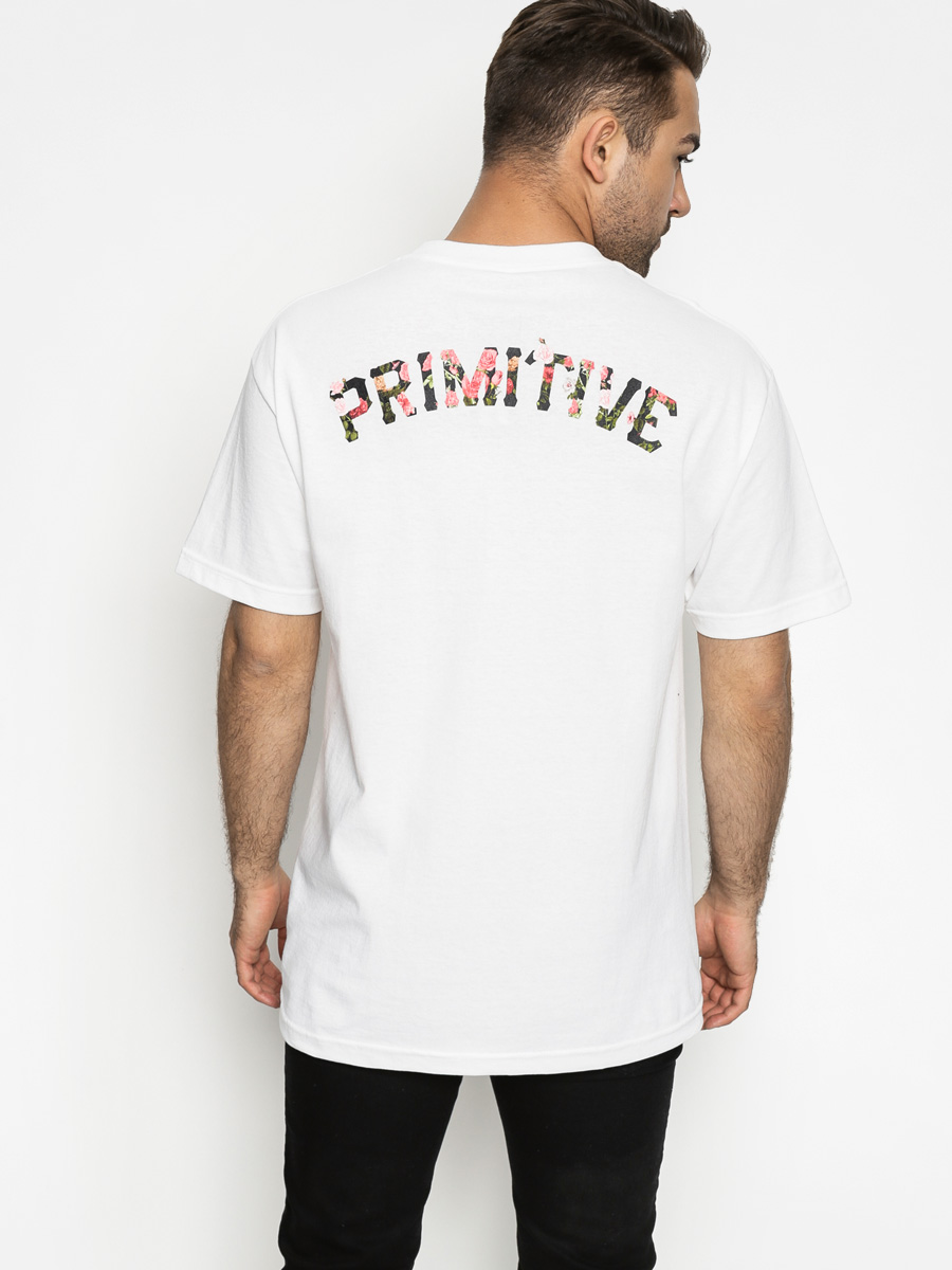 T-shirt Primitive Slab Rose (white)