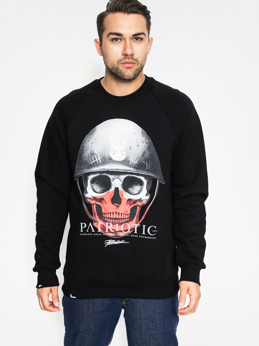 Bluza Patriotic Skull New (black)