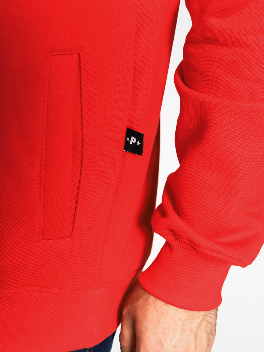 Bluza z kapturem Patriotic Poland HD (red)