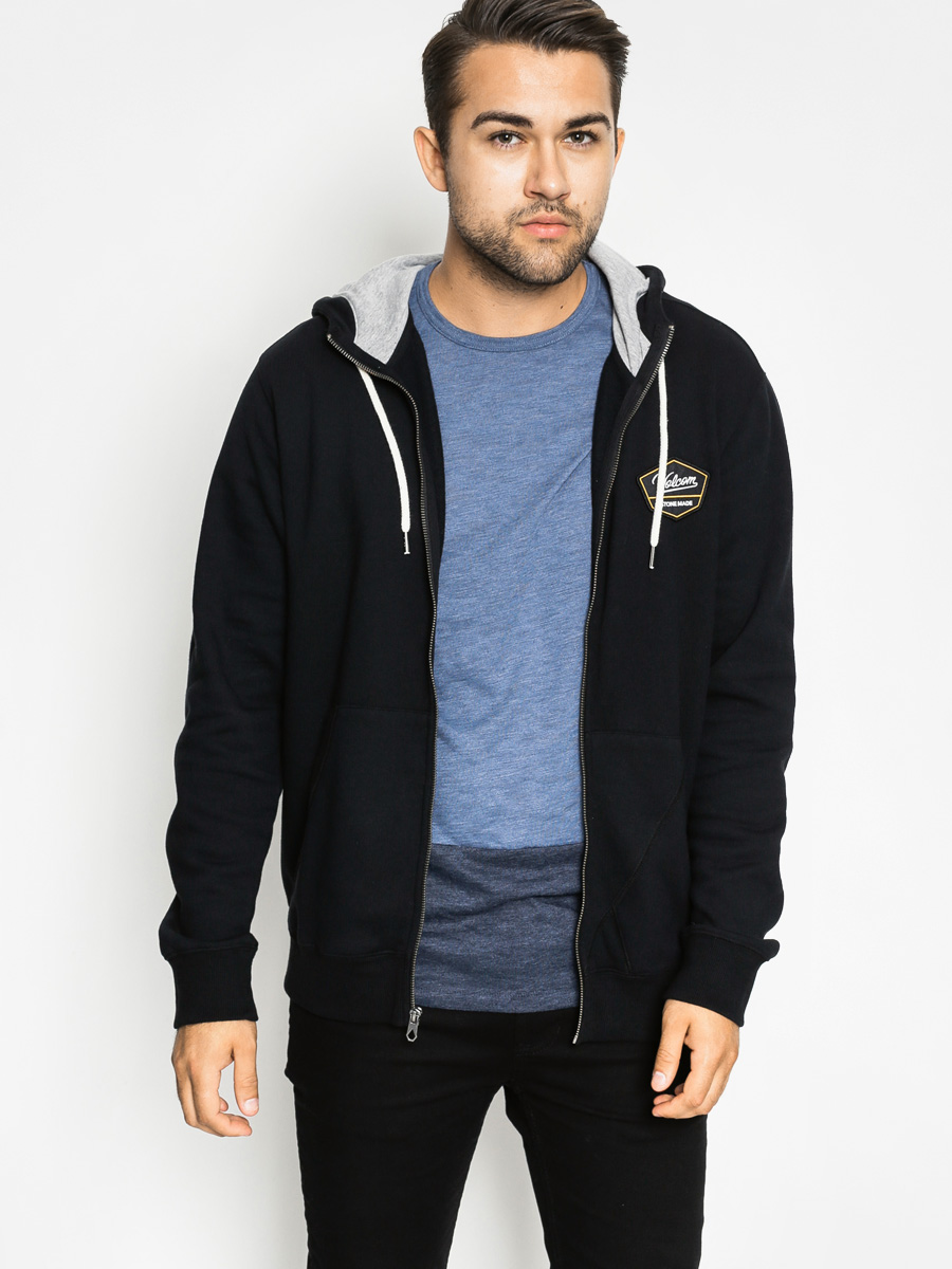 Bluza z kapturem Volcom Ediza Zip (blk)