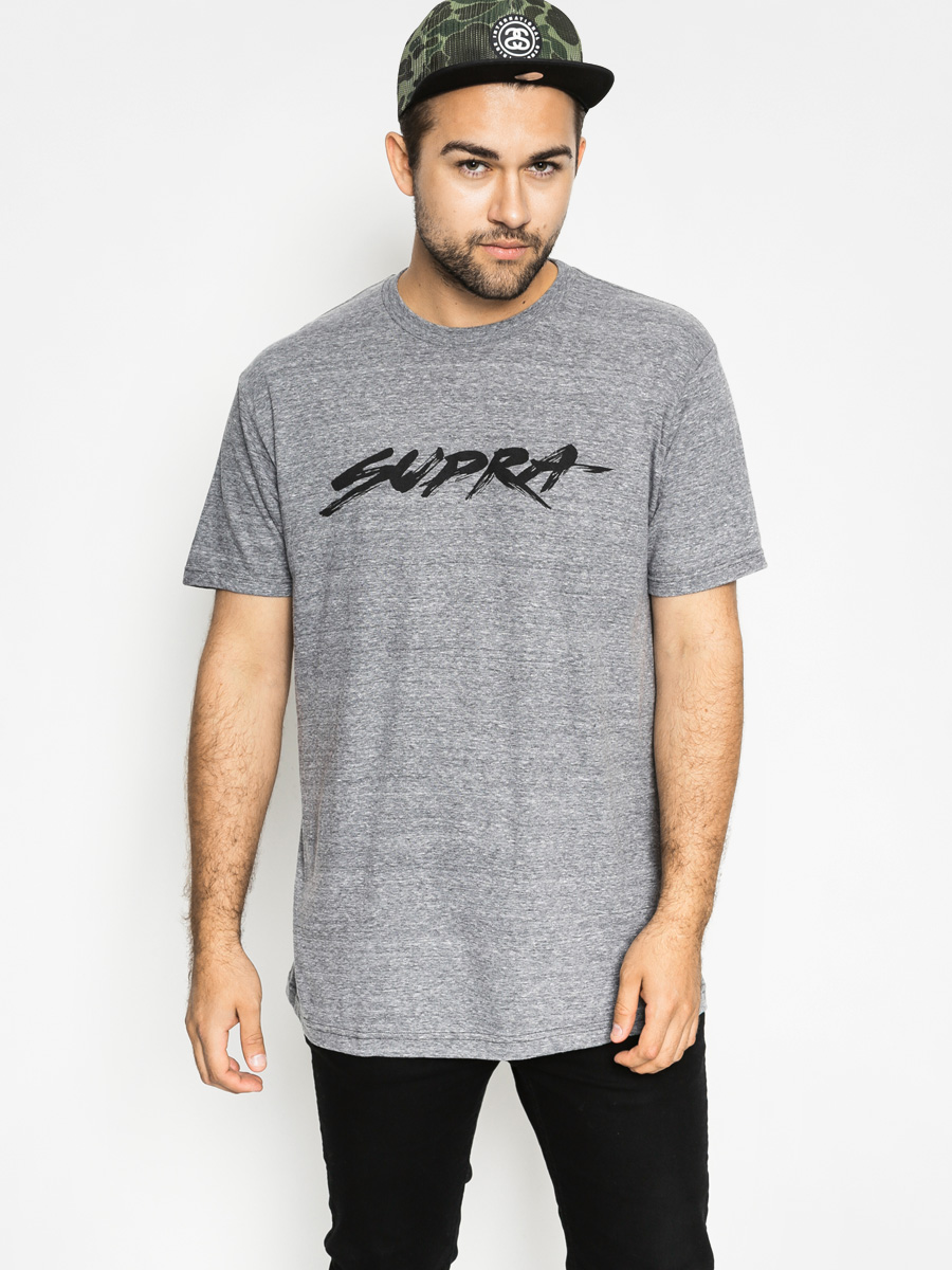 T-shirt Supra Sketchscript (grey heather)