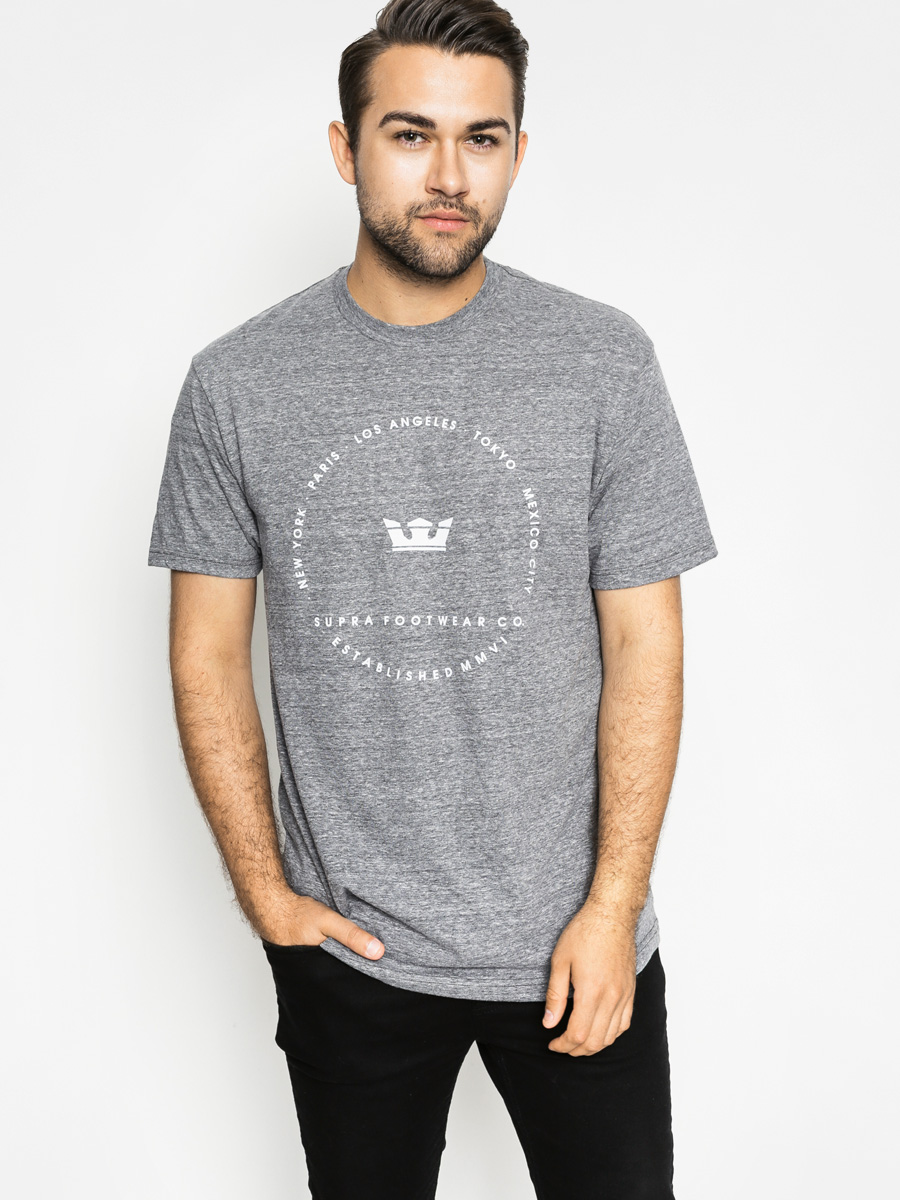 T-shirt Supra Sphere (grey heather)