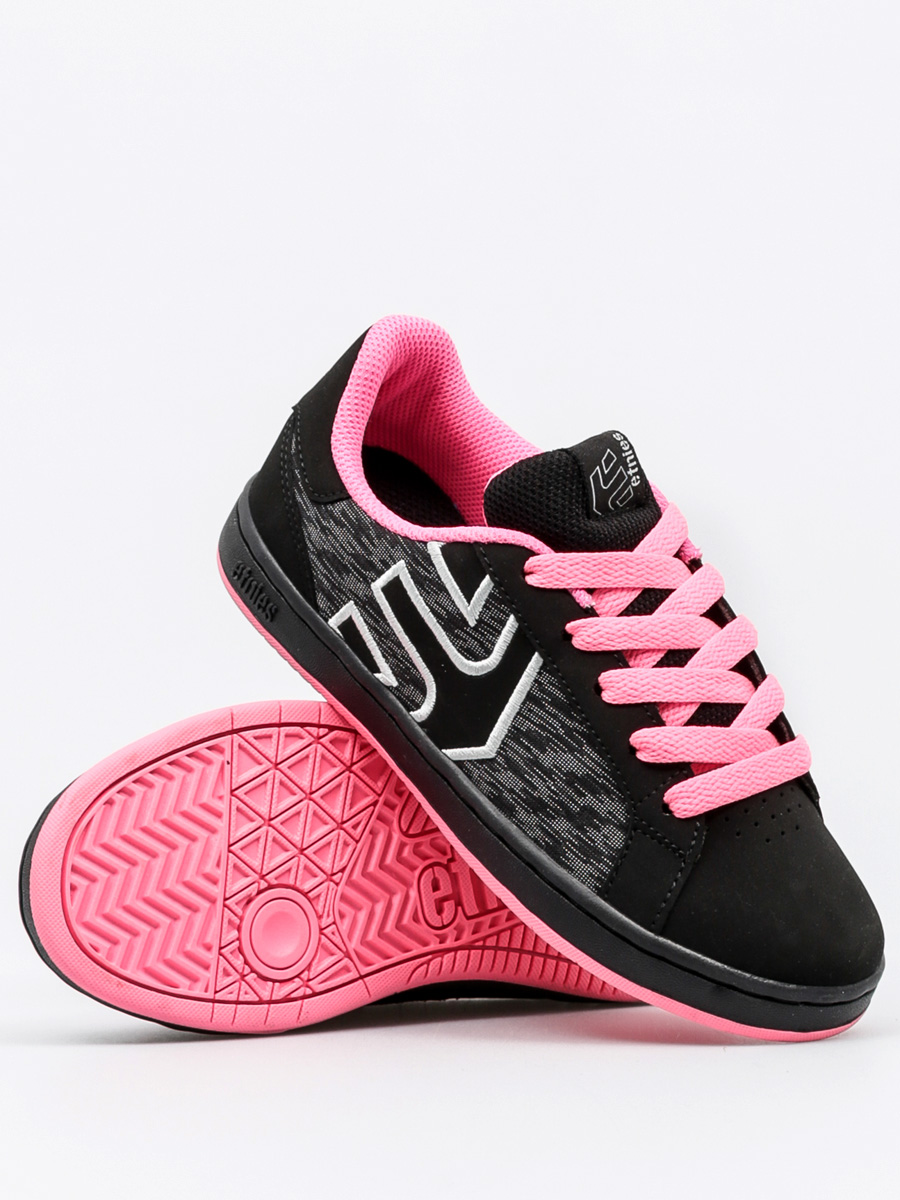 Buty dziecięce Etnies Fader LS (black/pink)