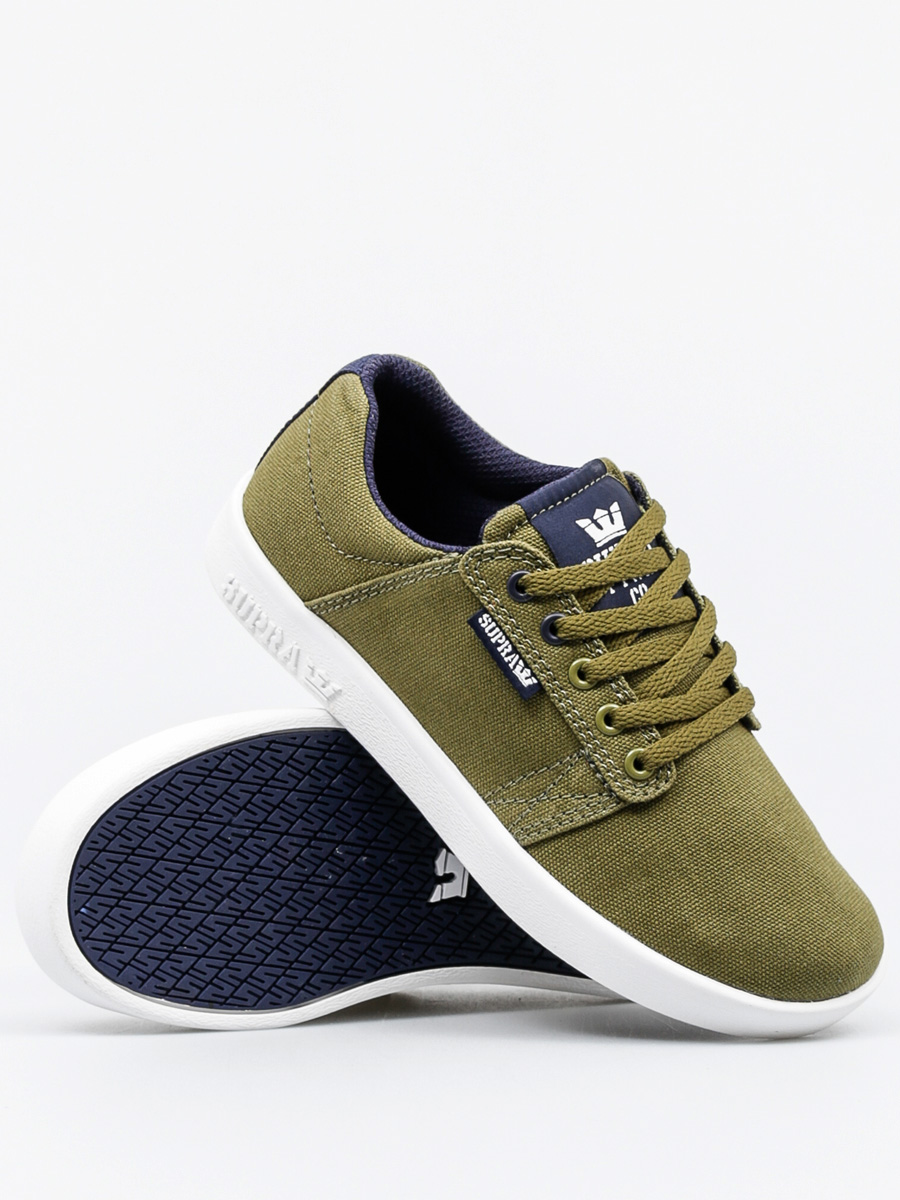 Buty dziecięce Supra Westway (olive branch/navy white)