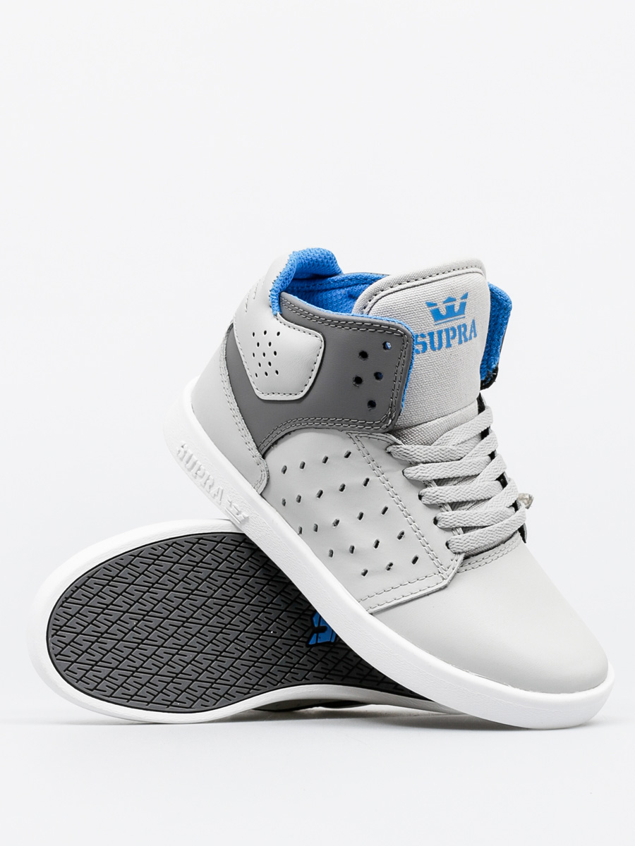 Buty dziecięce Supra Atom (light grey/charcoal white)