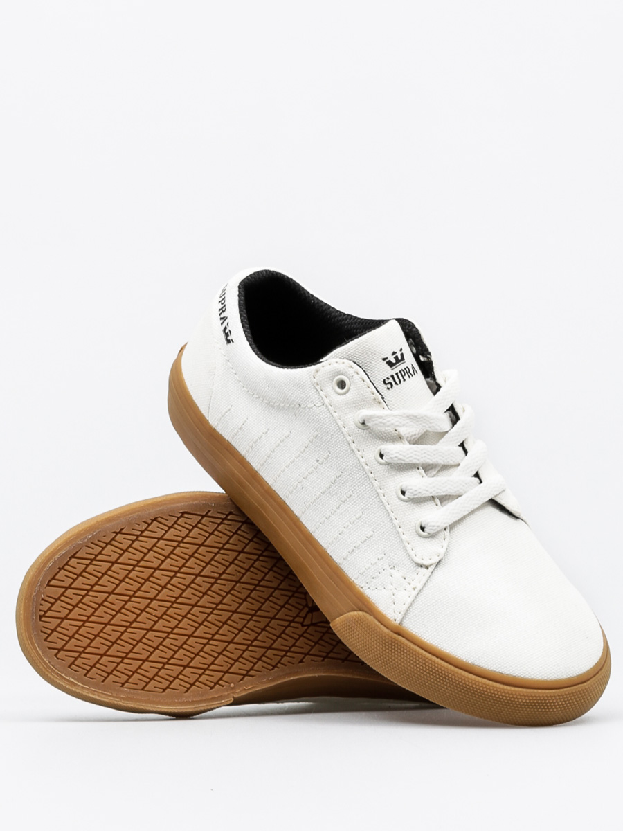 Buty dziecięce Supra Belmont (off white/gum)