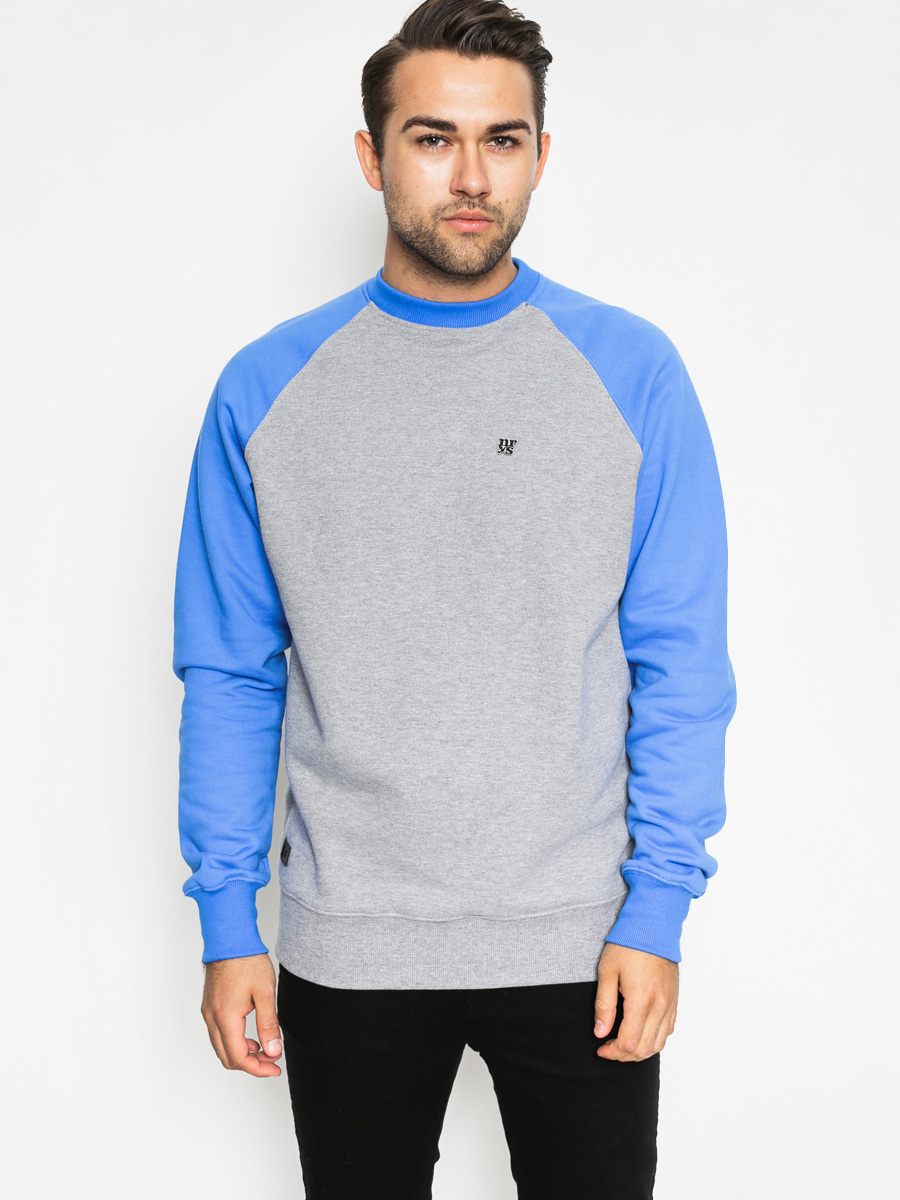 Bluza Nervous Pin (grey/blue)