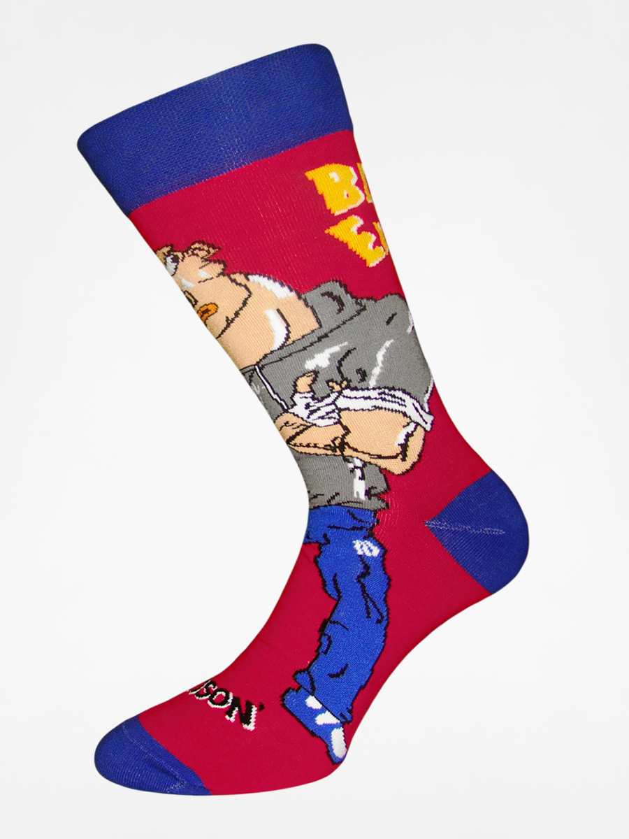 Skarpetki Cup Of Sox Blok Ekipa 1A (red/spejson)