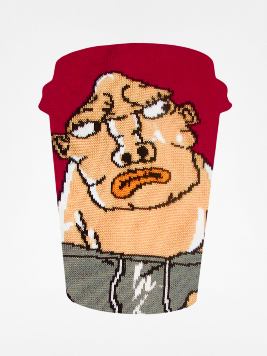 Skarpetki Cup Of Sox Blok Ekipa 1A (red/spejson)