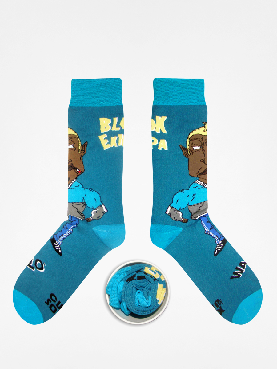 Skarpetki Cup Of Sox Blok Ekipa 1C (blue/walo)