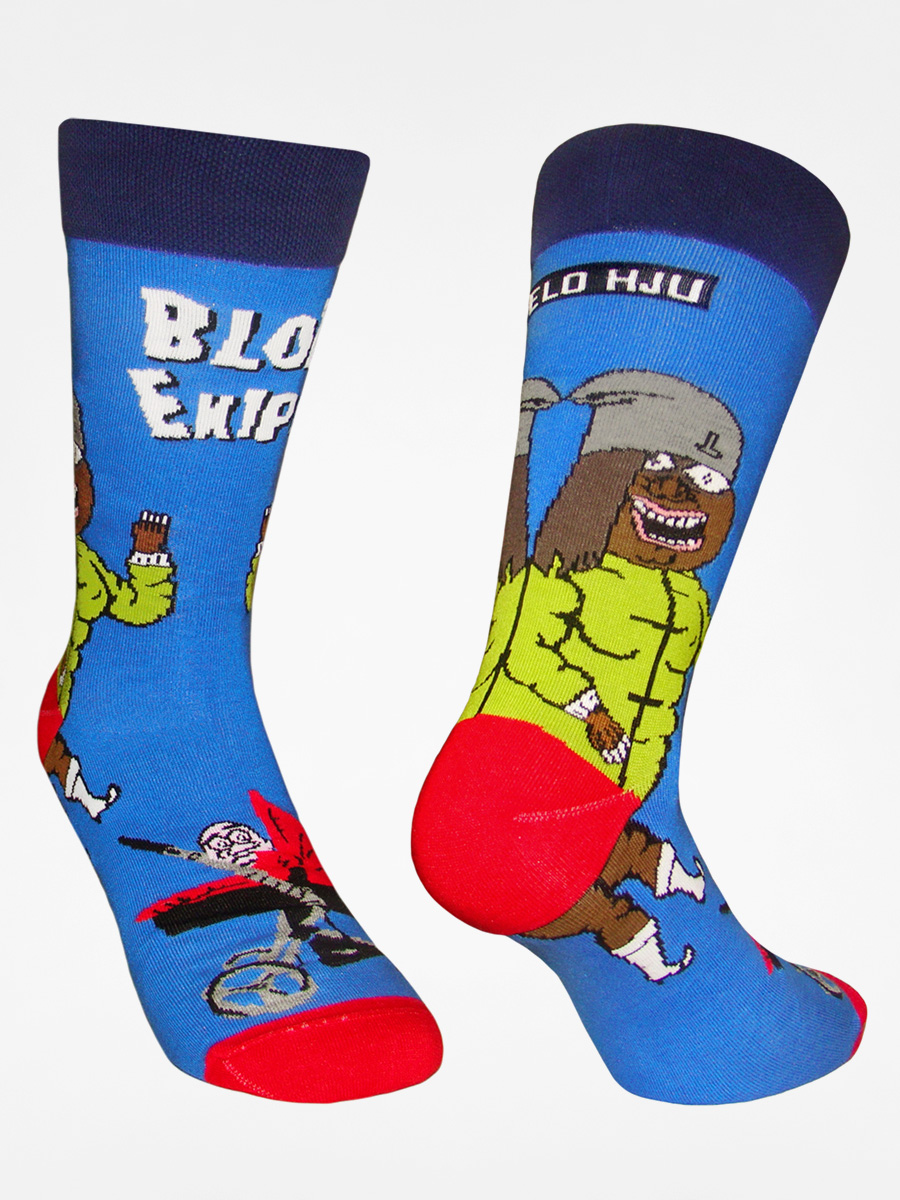 Skarpetki Cup Of Sox Blok Ekipa 2B (blue/solaris)