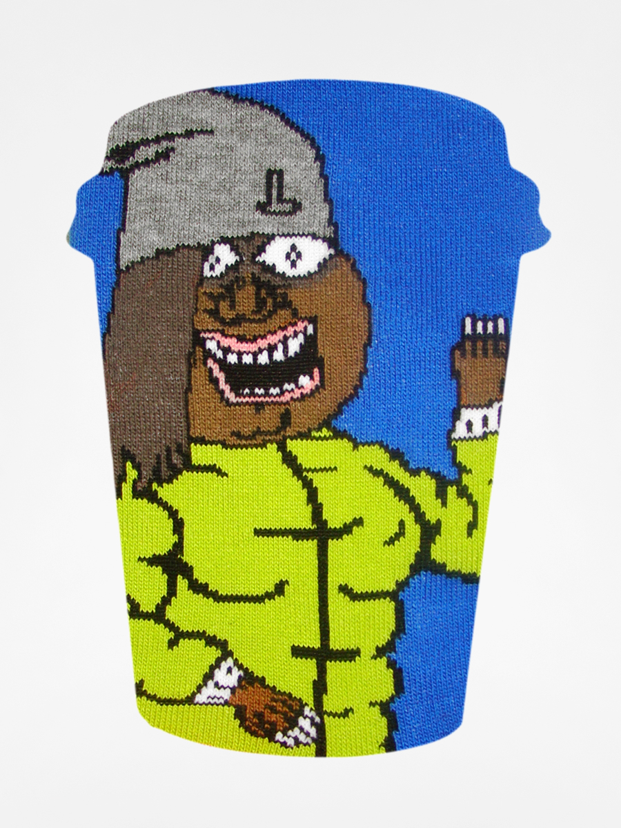 Skarpetki Cup Of Sox Blok Ekipa 2B (blue/solaris)