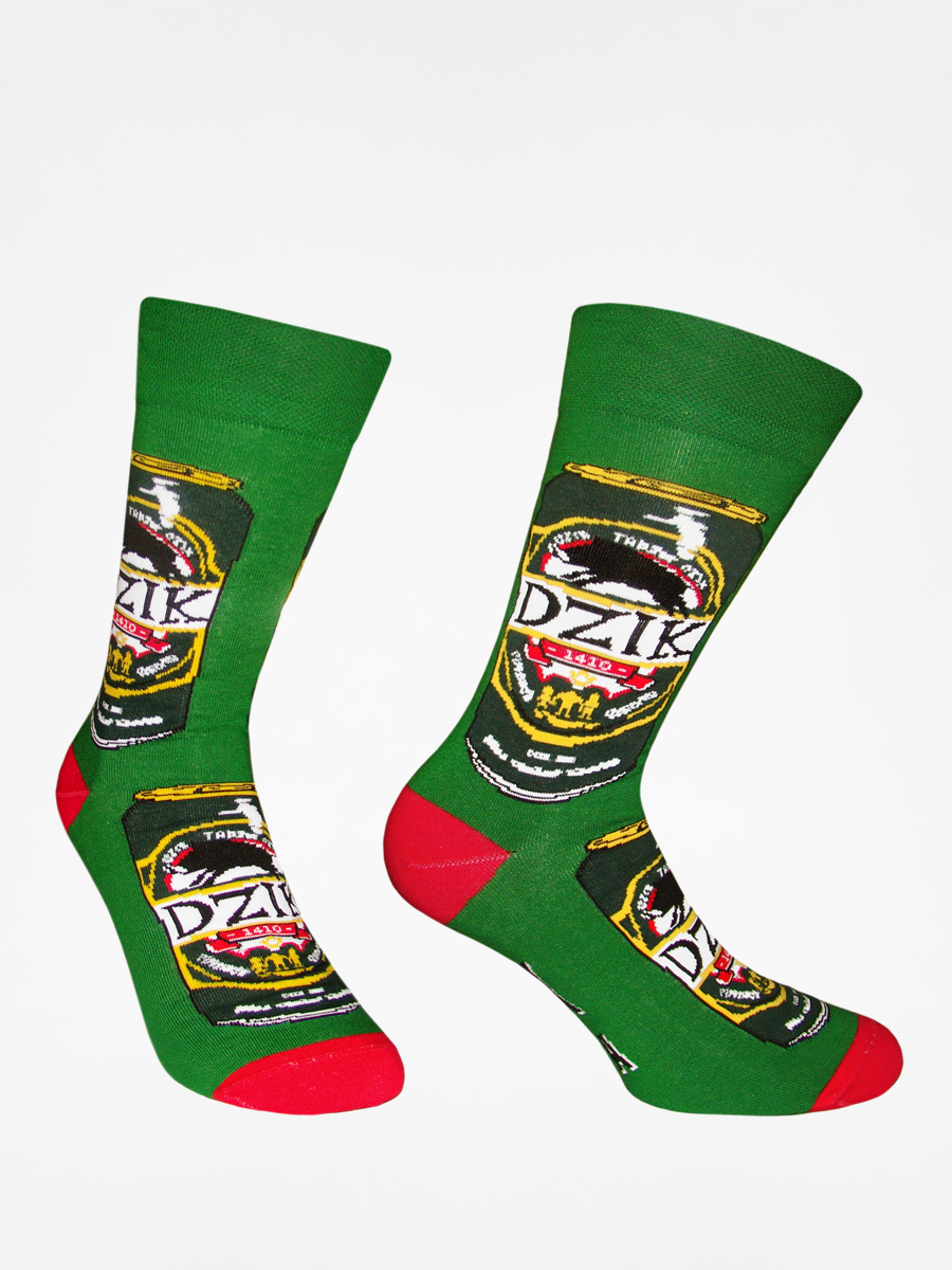 Skarpetki Cup Of Sox Blok Ekipa 2C (green/dzik)