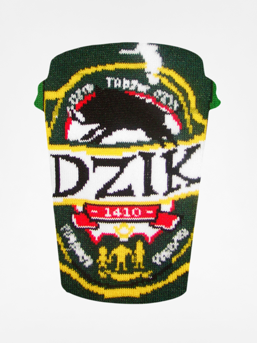 Skarpetki Cup Of Sox Blok Ekipa 2C (green/dzik)