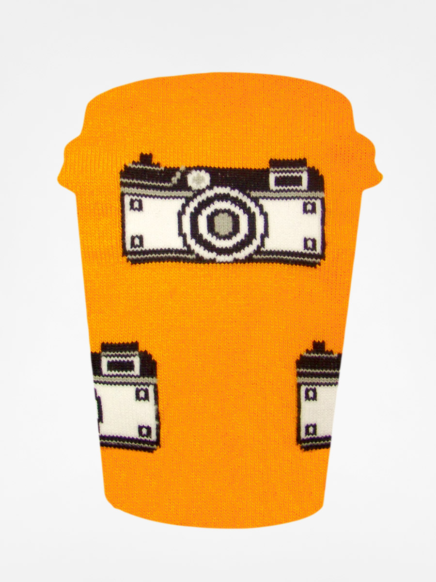 Skarpetki Cup Of Sox Frymuśne Ścichapęki B (yellow/camera)